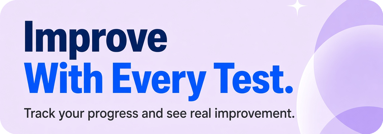 Improve With Every Test.